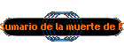 Sumario de la muerte de Kleist