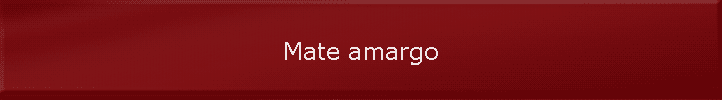 Mate amargo