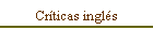 Cr�ticas ingl�s