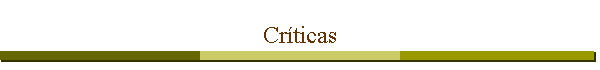 Cr�ticas