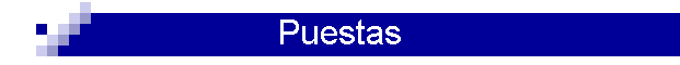 Puestas
