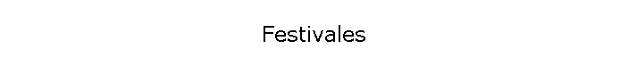 Festivales