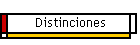 Distinciones