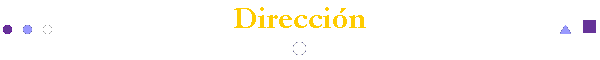 Direcci�n