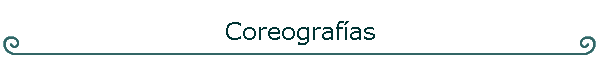 Coreograf�as