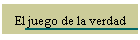 El juego de la verdad