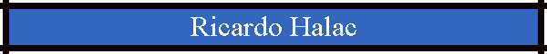 Ricardo Halac