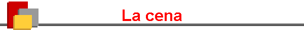 La cena