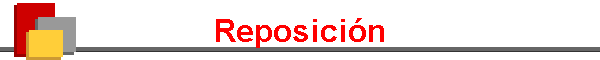 Reposici�n