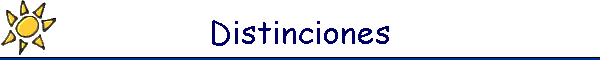 Distinciones