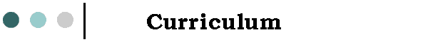 Curriculum
