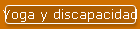 Yoga y discapacidad