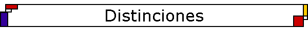 Distinciones