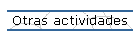 Otras actividades