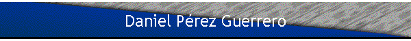 Daniel P�rez Guerrero