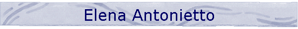 Elena Antonietto