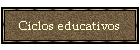 Ciclos educativos