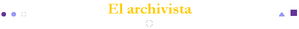 El archivista