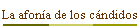 La afon�a de los c�ndidos