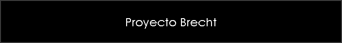 Proyecto Brecht