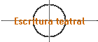 Escritura teatral