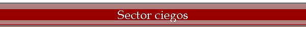 Sector ciegos