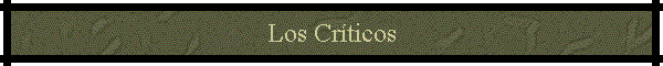 Los Cr�ticos