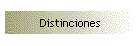 Distinciones