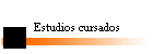 Estudios cursados