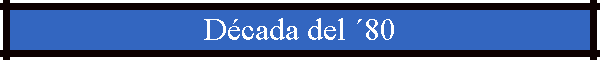 D�cada del �80