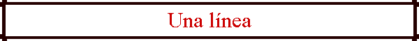 Una l�nea