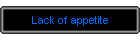 Lack of appetite