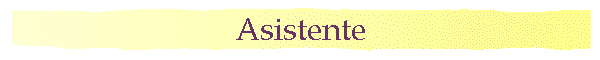 Asistente