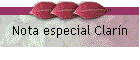 Nota especial Clar�n